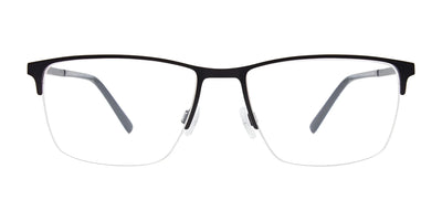 EasyClip EC712 Eyeglasses with Clip-on Sunglasses | Size 55