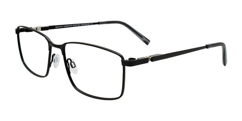 EasyClip EC713 Eyeglasses with Clip-on Sunglasses / Size 56 / Satin Black