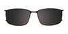 EasyClip EC713 Eyeglasses with Clip-on Sunglasses | Size 56 / Clip Only (Color №090)