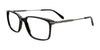 EasyClip EC714 Eyeglasses with Clip-on Sunglasses | Size 54 / Shiny Black