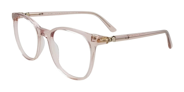 EasyClip EC729 Eyeglasses | Size 50 / Beige Transparent