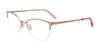 EasyClip EC730 Eyeglasses | Size 51 / Pink Gold & Pink