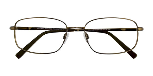EasyTwist ET889 Eyeglasses / Size 58 / Shiny Dark Brownish Green