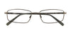 EasyTwist ET890 Eyeglasses | Size 55 / Satin Dark Copper Brown