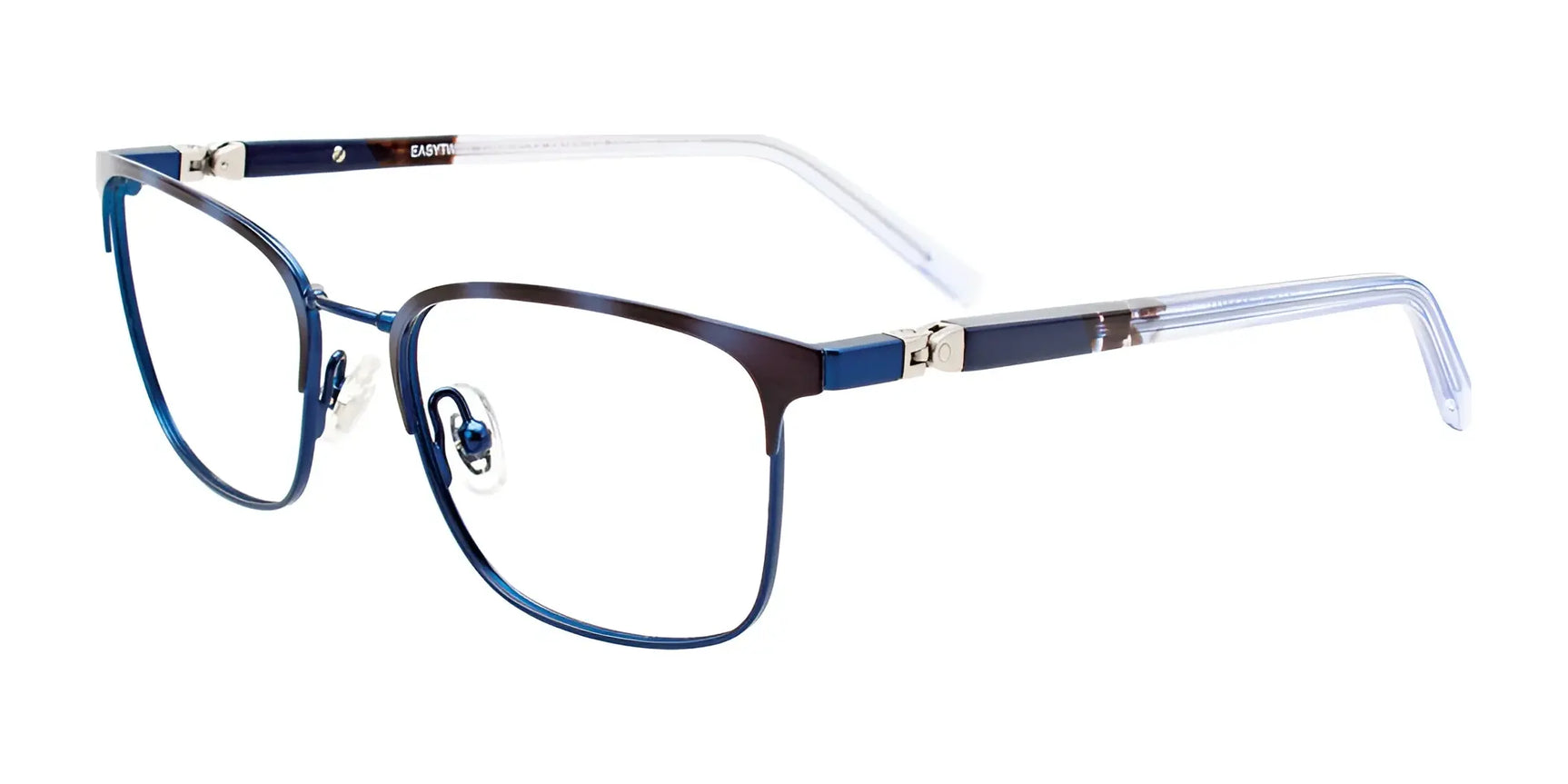 EasyTwist ET9001 Eyeglasses Satin Demi Blue & Blue EasyTwist ET9001 Eyeglasses Satin Demi Blue & Blue