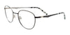 EasyTwist ET9005 Eyeglasses | Size 50 / Satin Black & Matt Black