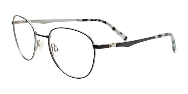 EasyTwist ET9005 Eyeglasses | Size 50 / Satin Black & Matt Black