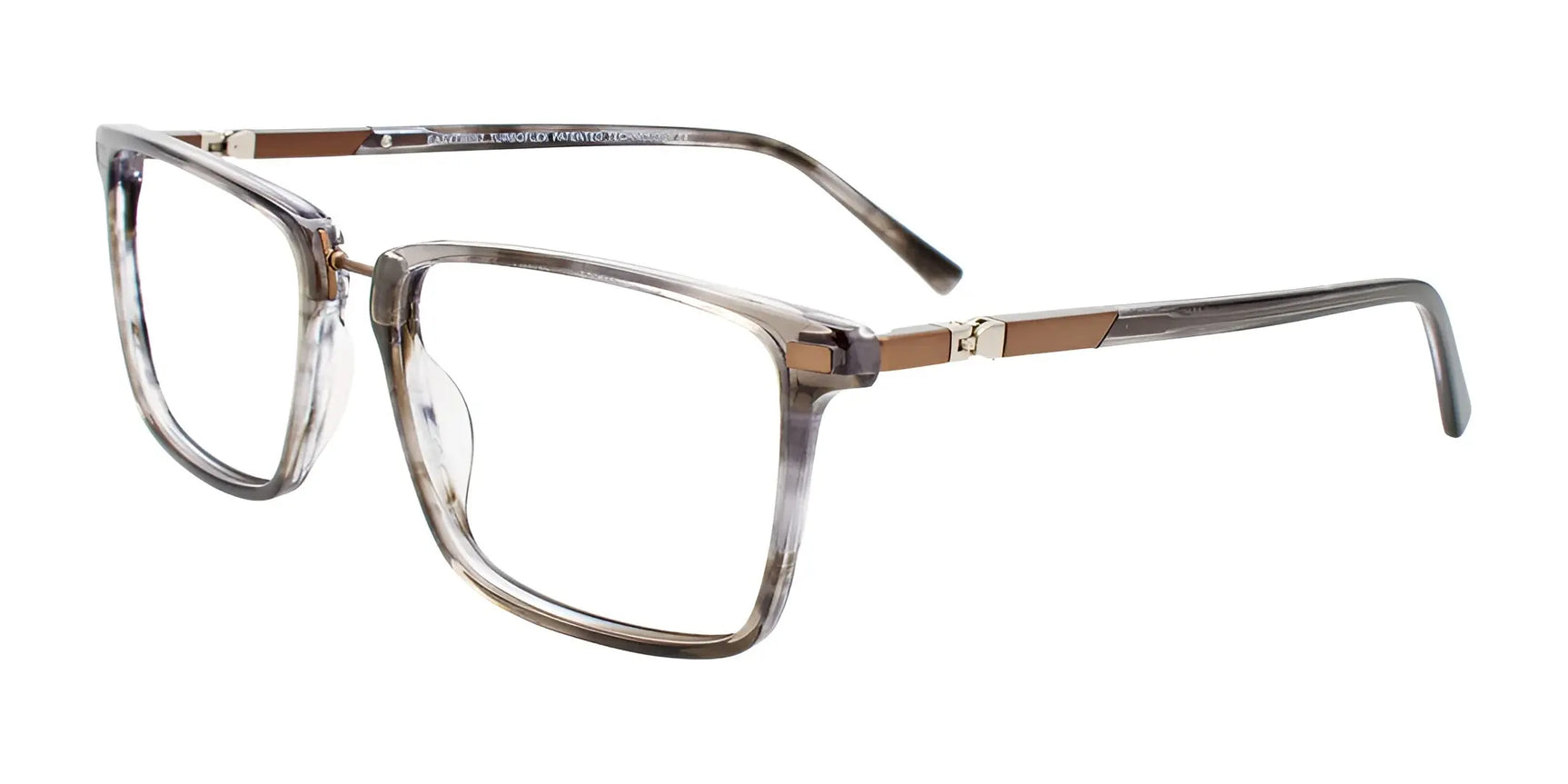 EasyTwist ET9008 Eyeglasses Grey Marble & Satin Brown EasyTwist ET9008 Eyeglasses Grey Marble & Satin Brown