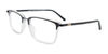 EasyTwist ET9010 Eyeglasses | Size 53 / Black & Crystal
