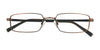 EasyTwist ET903 Eyeglasses | Size 51 / Satin Medium Brown