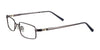 EasyTwist ET903 Eyeglasses | Size 51 / Satin Gun Blue