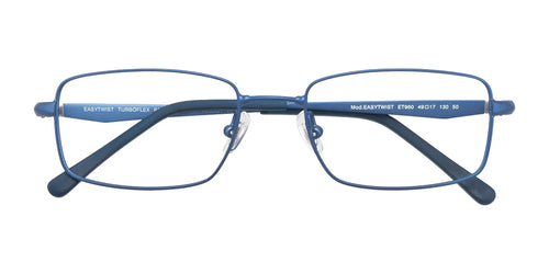 EasyTwist ET960 Eyeglasses / Size 49 / Matt Blue