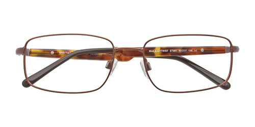 EasyTwist ET961 Eyeglasses / Size 53 / Satin Brown