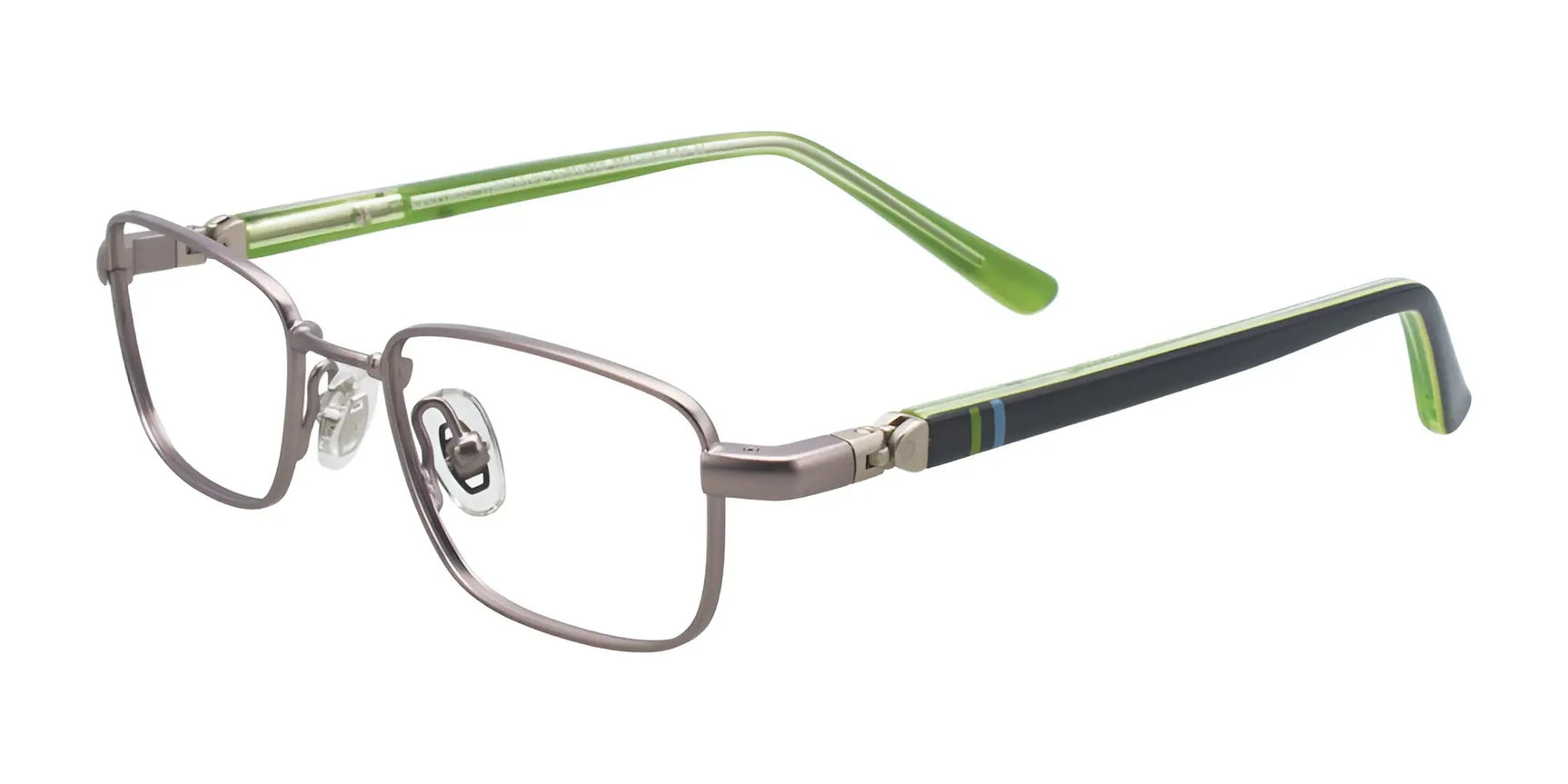 EasyTwist ET971 Eyeglasses Satin Silver EasyTwist ET971 Eyeglasses Satin Silver