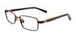 EasyTwist ET976 Eyeglasses Satin Dark Brown EasyTwist ET976 Eyeglasses Satin Dark Brown