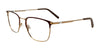 EasyTwist ET995 Eyeglasses | Size 53 / Matt Dark Brown & Matt Gold