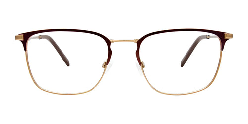 EasyTwist ET995 Eyeglasses / Size 53 / Matt Dark Brown & Matt Gold