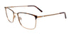 EasyTwist ET998 Eyeglasses | Size 55 / Demi Amber & Light Brown
