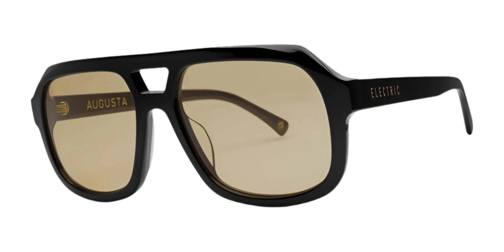 Electric Augusta Sunglasses Gloss Black / Amber Electric Augusta Sunglasses Gloss Black / Amber