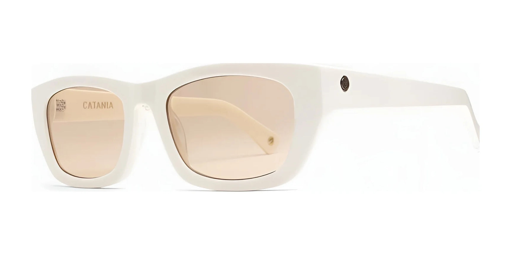Electric Catania Sunglasses Ivory / Amber Electric Catania Sunglasses Ivory / Amber