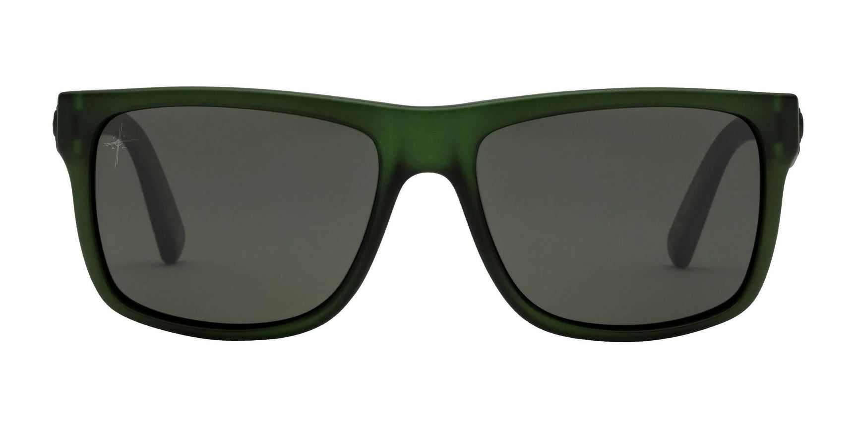Presenting Electric's Jason Momoa Swingarm M Sunglasses in green, size 57. These stylish rectangular frames boast dark UV-protective lenses and are elegantly displayed on a white background, merging fashion with functionality. Presenting Electric's Jason Momoa Swingarm M Sunglasses in green, size 57. These stylish rectangular frames boast dark UV-protective lenses and are elegantly displayed on a white background, merging fashion with functionality.