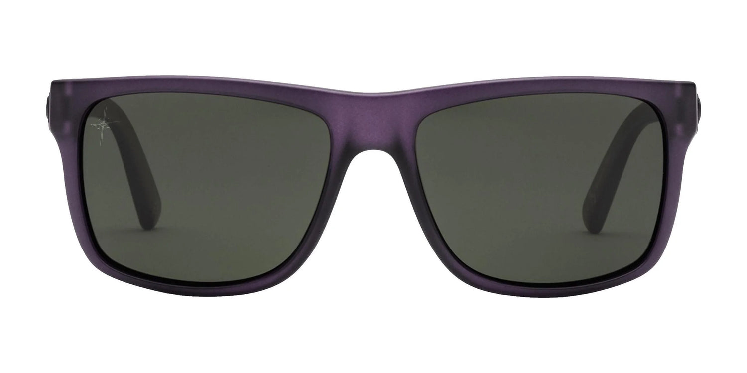 The Electric Jason Momoa Swingarm M Sunglasses in Size 57 feature a purple matte frame with dark lenses, offering stylish design and essential UV protection for those who value sleek aesthetics. The Electric Jason Momoa Swingarm M Sunglasses in Size 57 feature a purple matte frame with dark lenses, offering stylish design and essential UV protection for those who value sleek aesthetics.