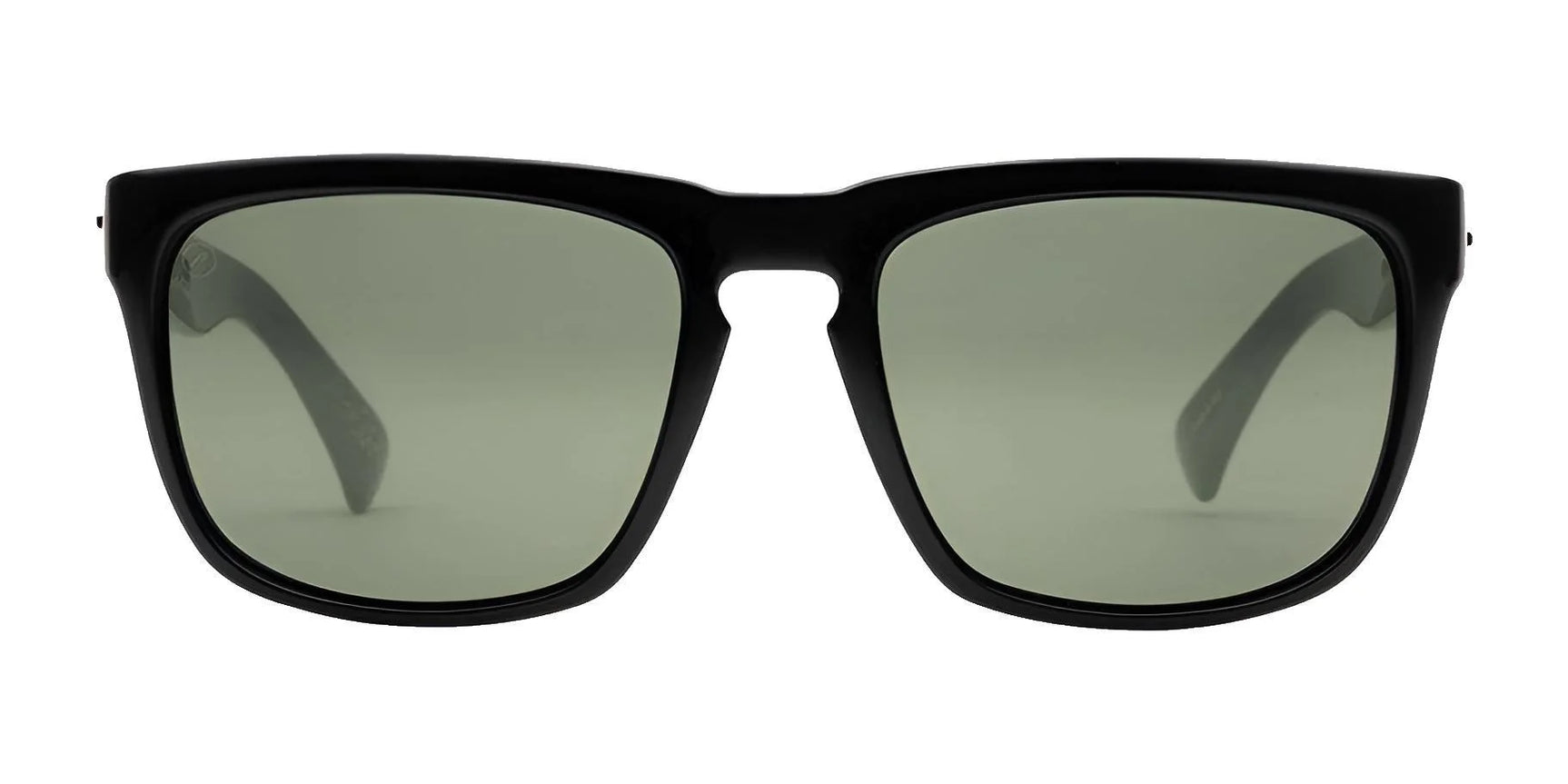 Electric Knoxville XL Sunglasses by Electric, size 61, feature a black rectangular frame and dark lenses for superior sun protection and a lightweight fit, shown on a white background. Electric Knoxville XL Sunglasses by Electric, size 61, feature a black rectangular frame and dark lenses for superior sun protection and a lightweight fit, shown on a white background.