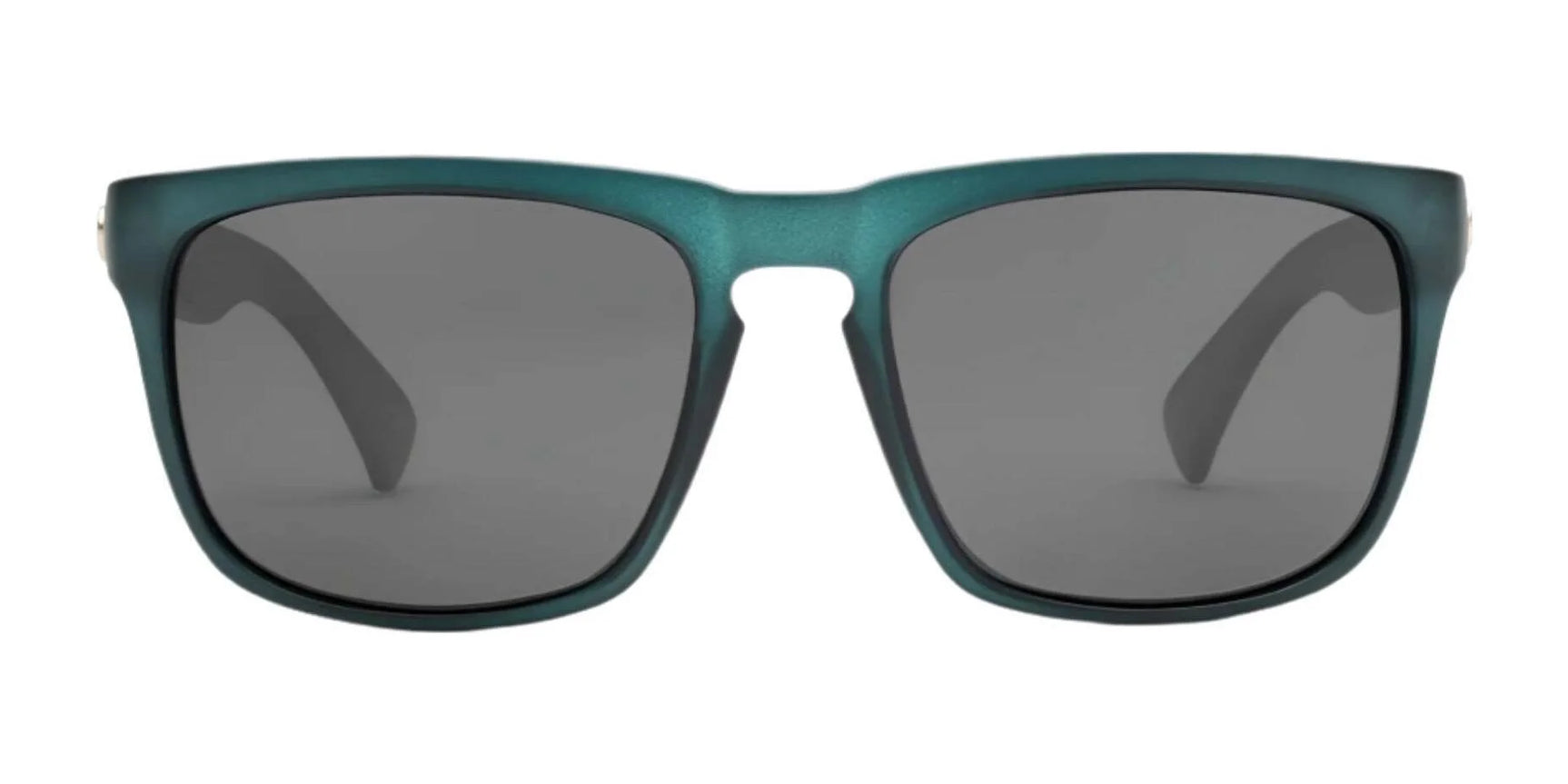 The Electric Knoxville XL Sunglasses | Size 61 feature a teal rectangular frame with dark lenses, shown front-facing on a white background. Lightweight and stylish, they offer superior sun protection from Electric. The Electric Knoxville XL Sunglasses | Size 61 feature a teal rectangular frame with dark lenses, shown front-facing on a white background. Lightweight and stylish, they offer superior sun protection from Electric.