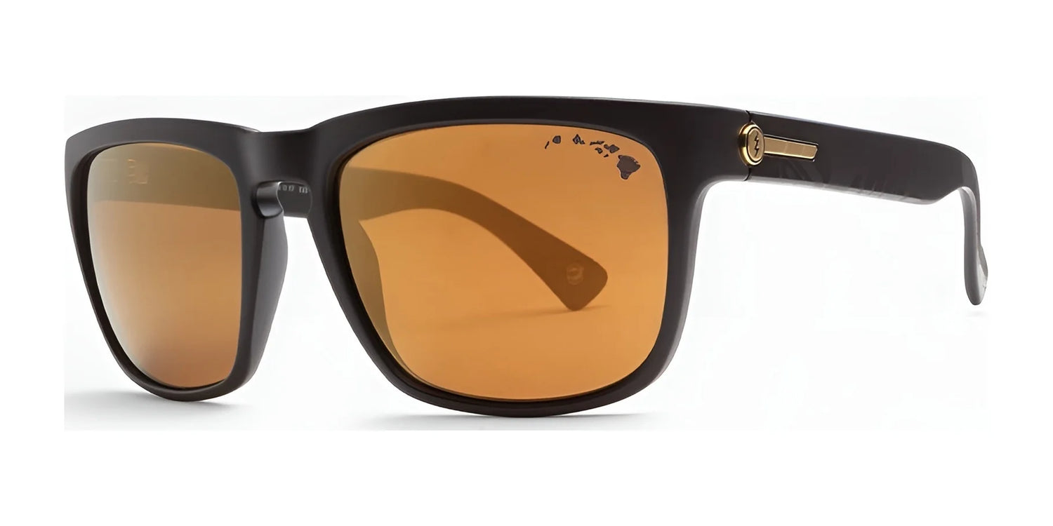 Electric Knoxville XL Sunglasses Hawaii Black / Gold Polarized Electric Knoxville XL Sunglasses Hawaii Black / Gold Polarized