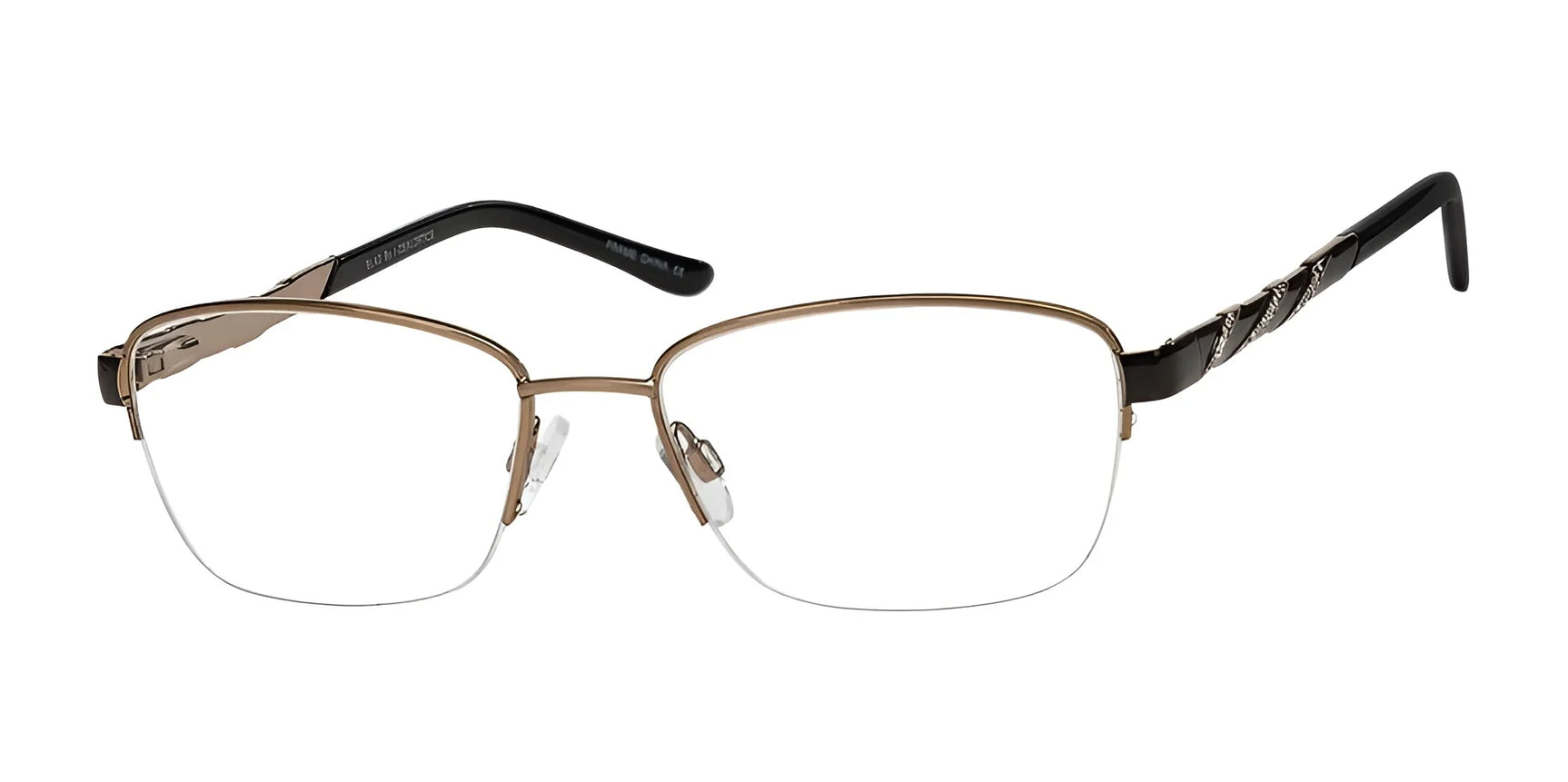 Elegante EL43 Eyeglasses Light Brown Elegante EL43 Eyeglasses Light Brown