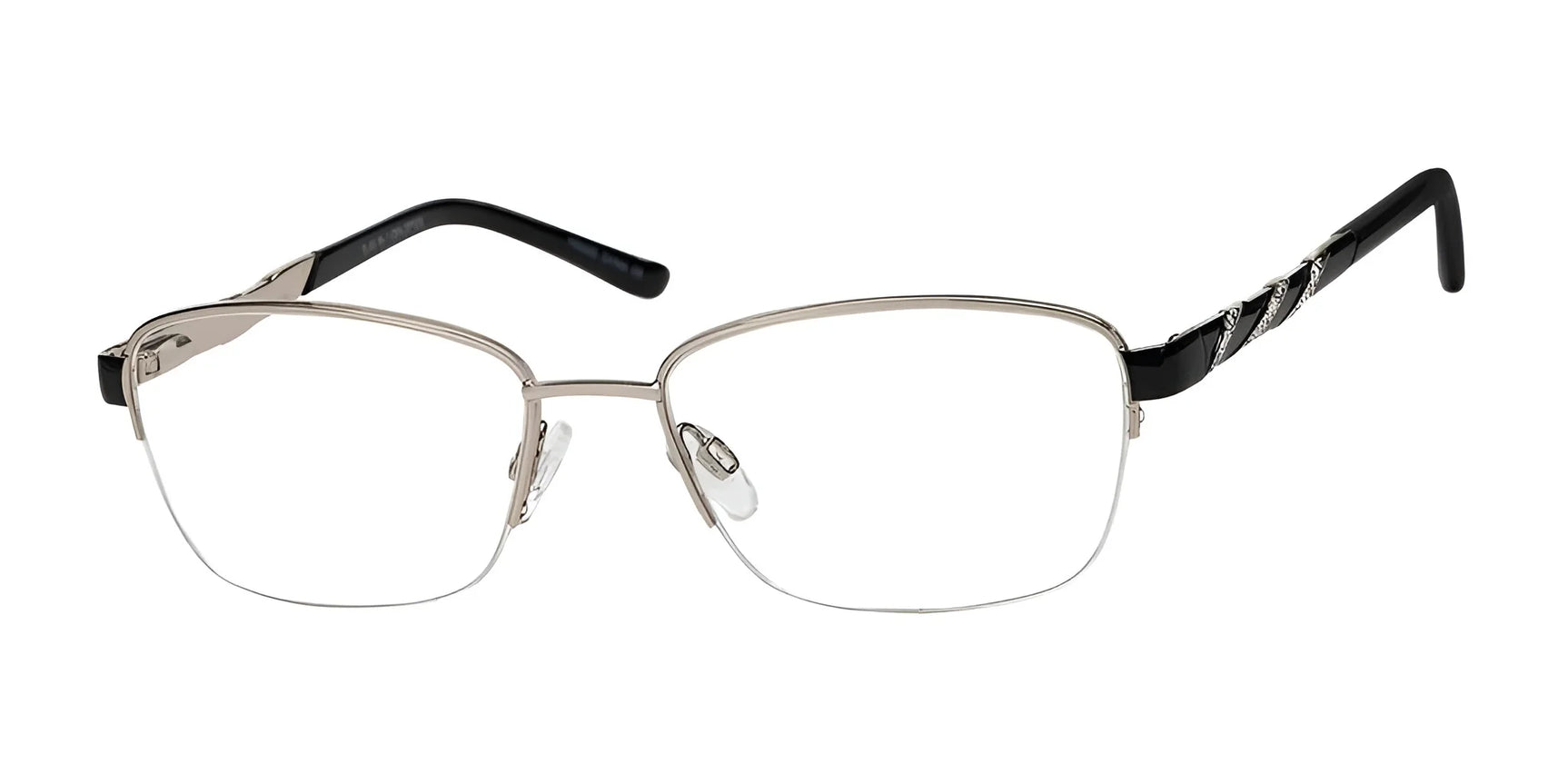 Elegante EL43 Eyeglasses Silver Elegante EL43 Eyeglasses Silver