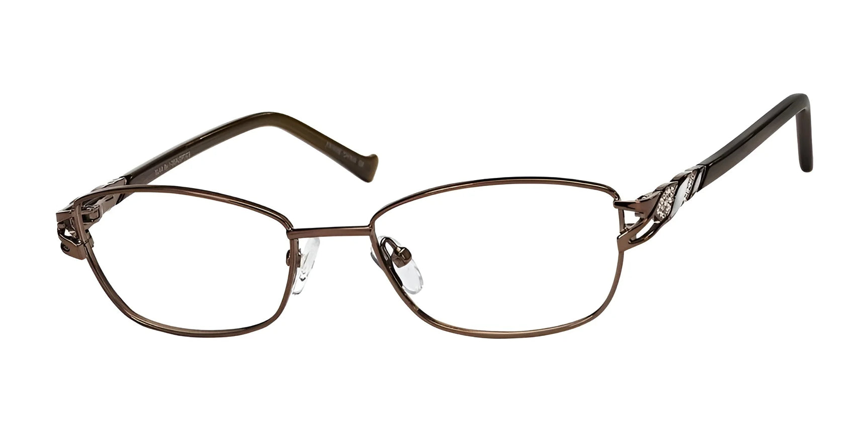 Elegante EL44 Eyeglasses Light Brown Elegante EL44 Eyeglasses Light Brown