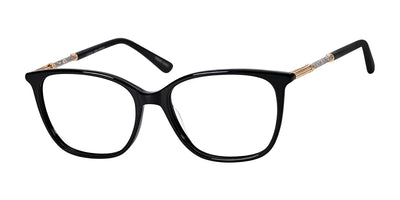 Elegante EL46 Eyeglasses Black