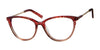 Elegante EL50 Eyeglasses | Size 52 / Wine