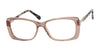 Elegante EL58 Eyeglasses | Size 54 / Brown
