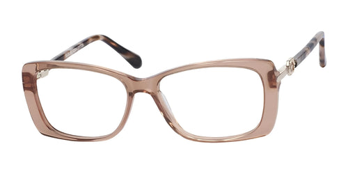 Elegante EL58 Eyeglasses / Size 54 / Brown