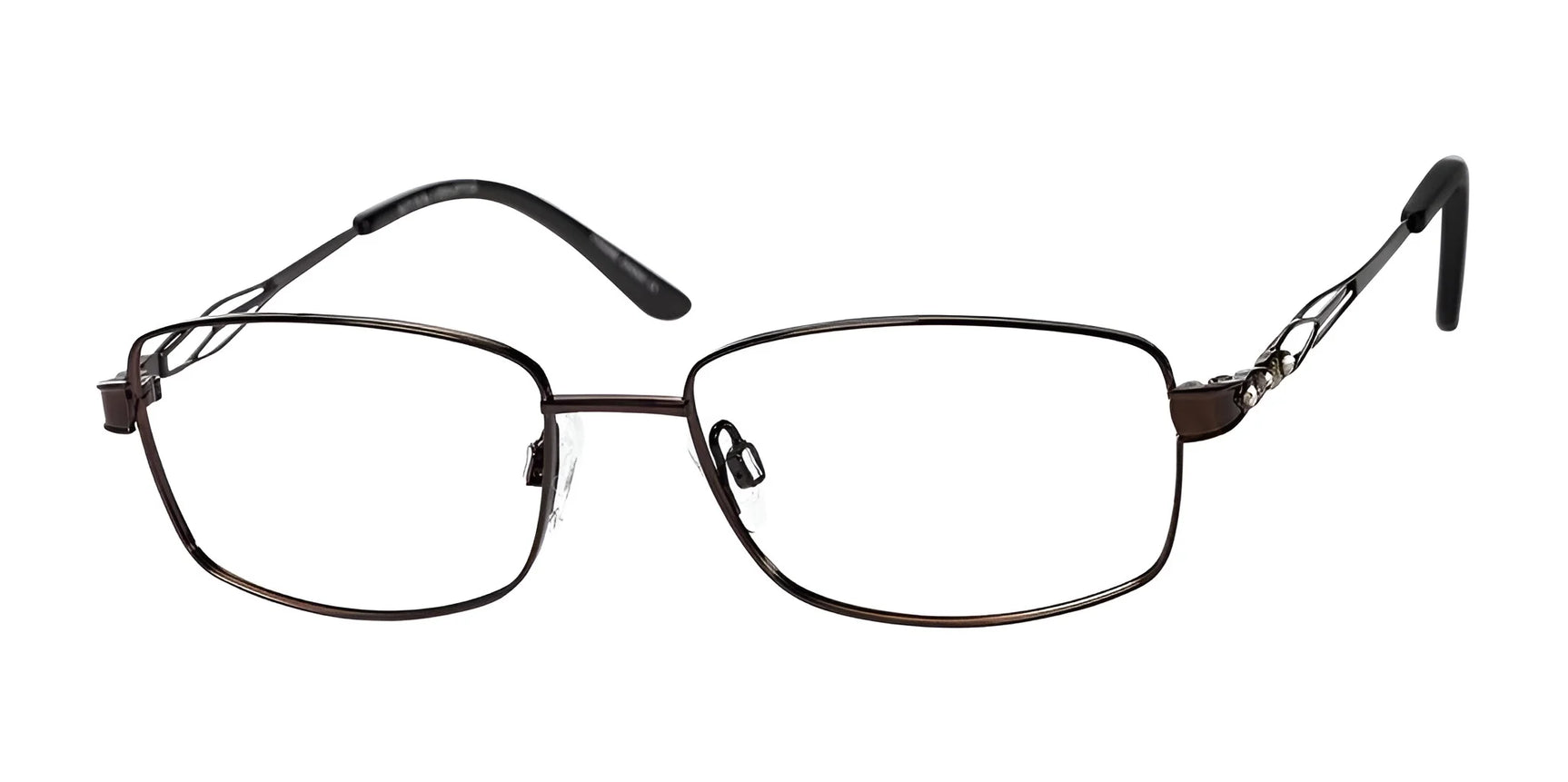 Elegante ELT119 Eyeglasses Chocolate Elegante ELT119 Eyeglasses Chocolate