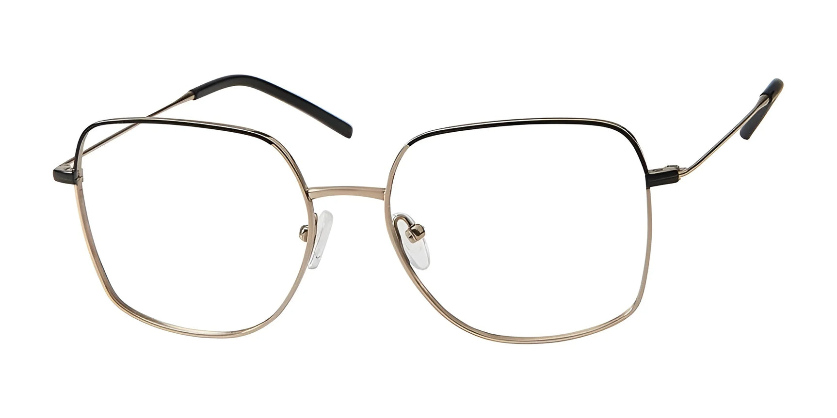 Elegante ELT121 Eyeglasses Black / Gold Elegante ELT121 Eyeglasses Black / Gold