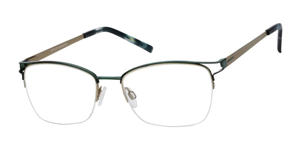 Elegante ELT122 Eyeglasses | Size 52 / Emerald