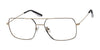 Elevate 23009 Eyeglasses | Size 57 / Black/Gold