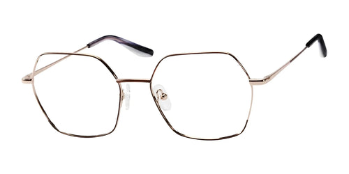 Elevate 23019 Eyeglasses / Size 55 / Black / Copper