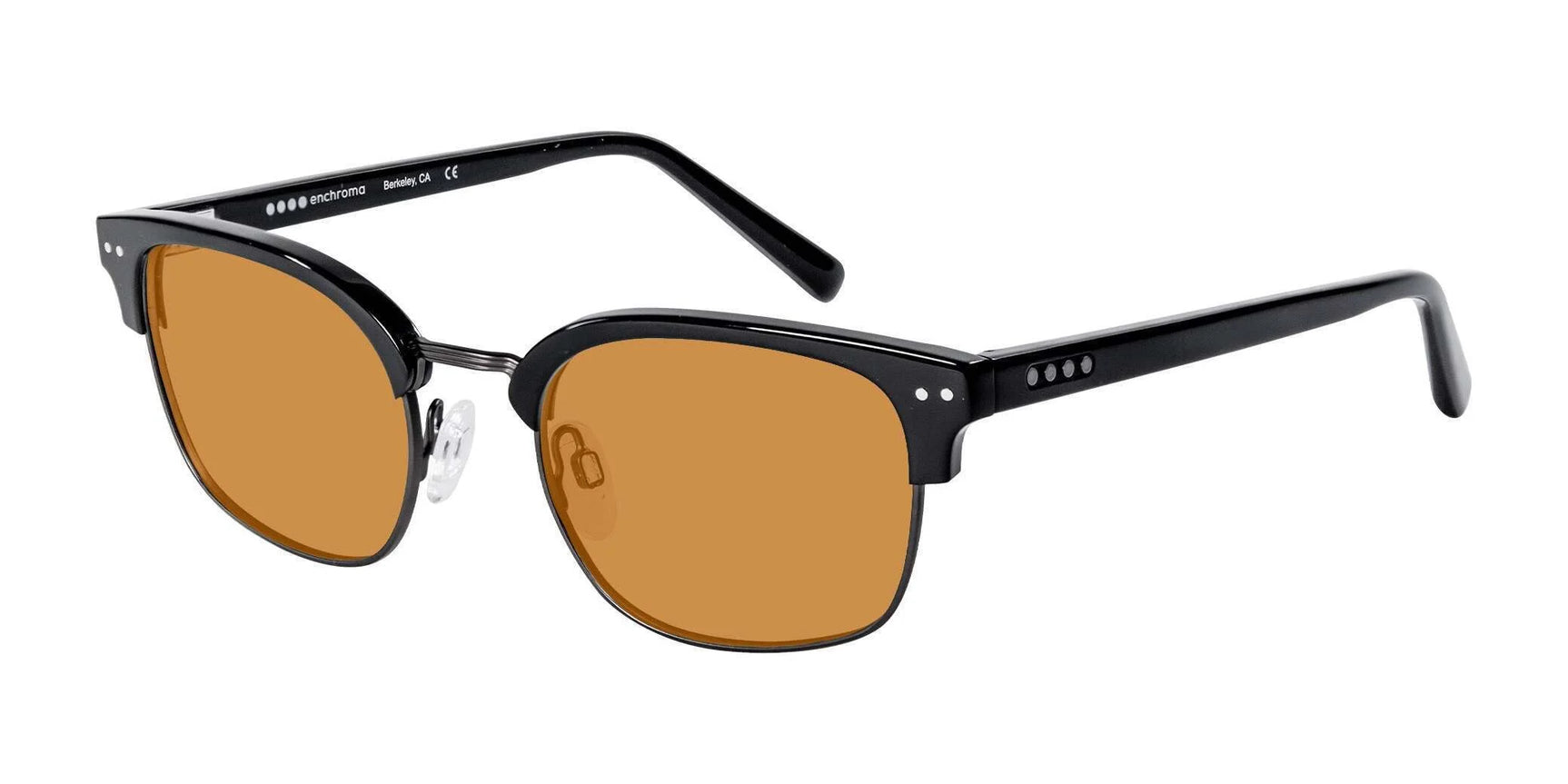 EnChroma Derby LX Sunglasses Black / LX4 Deep Chestnut EnChroma Derby LX Sunglasses Black / LX4 Deep Chestnut