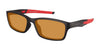 EnChroma Eton LX Sunglasses | Size 53 / Black/Red / LX1 Light Amber VLT 80%
