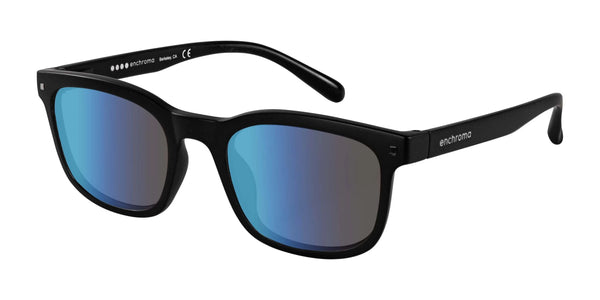 EnChroma Grayson CX Sunglasses | Size 51 / Matte Black / CX1 Indoor