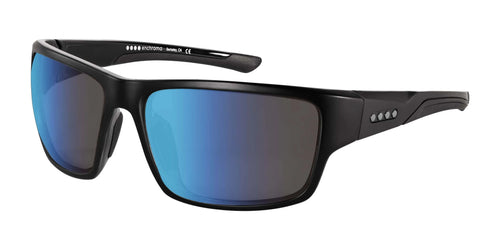 EnChroma Modoc CX Sunglasses / Size 61 / Black/Slate / CX2 Shade