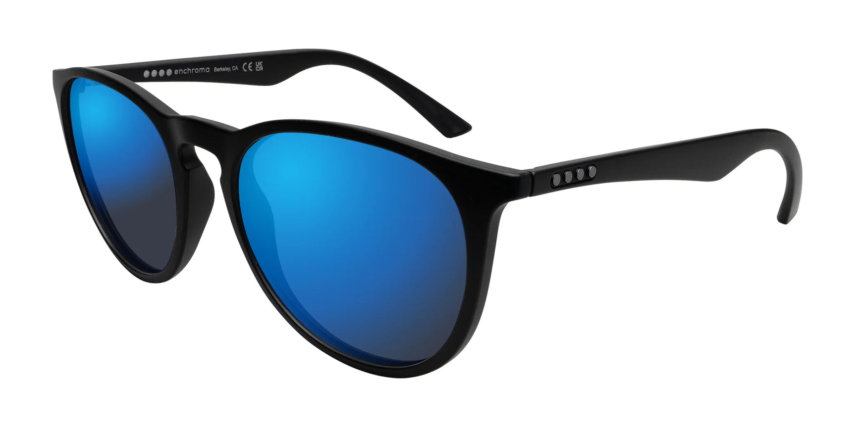 EnChroma Oakvale CX Sunglasses Black / Outdoor Protan Polarized EnChroma Oakvale CX Sunglasses Black / Outdoor Protan Polarized