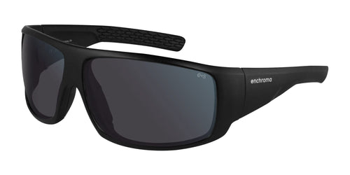 EnChroma Panoramic CX Safety Frames / Matte Black / CX2 Shade / Size 59
