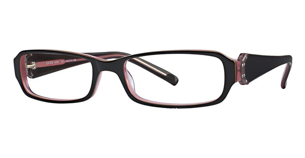 Exces 3036 Eyeglasses / Black Pink / Size M