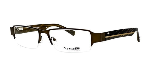 Fatheadz ASPECT Eyeglasses / Size 60 / Brown