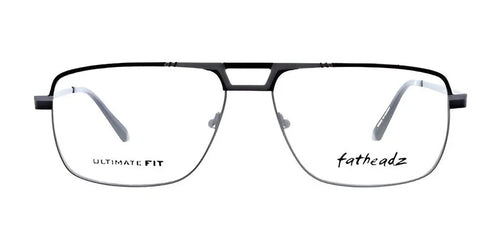 Fatheadz COLLATERAL Eyeglasses / Size 60 / Black/Gunmetal